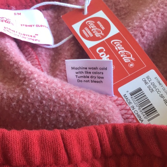 Blogger’s fave Stoney Clover Lane Diet Coke red sweatpants jogger pants - Picture 10 of 16